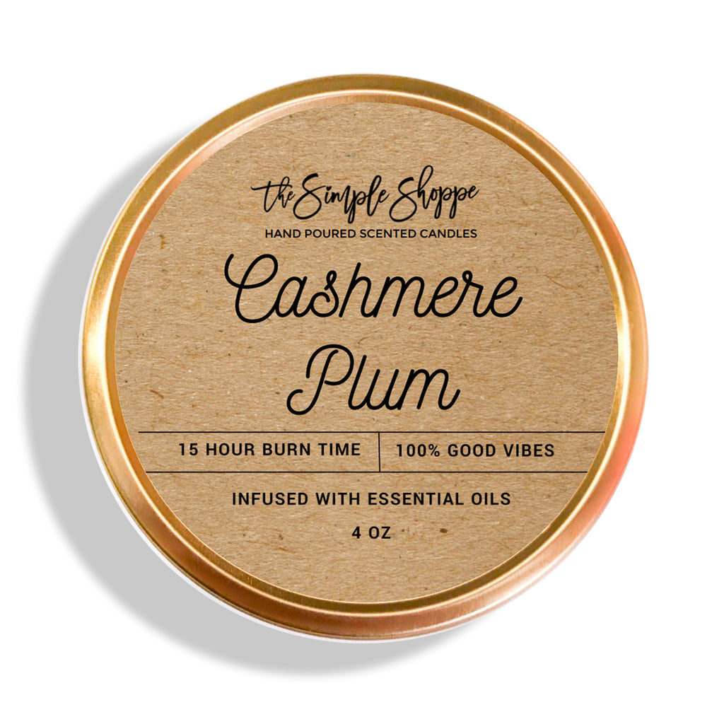 CASHMERE PLUM FALL SCENTED CANDLE