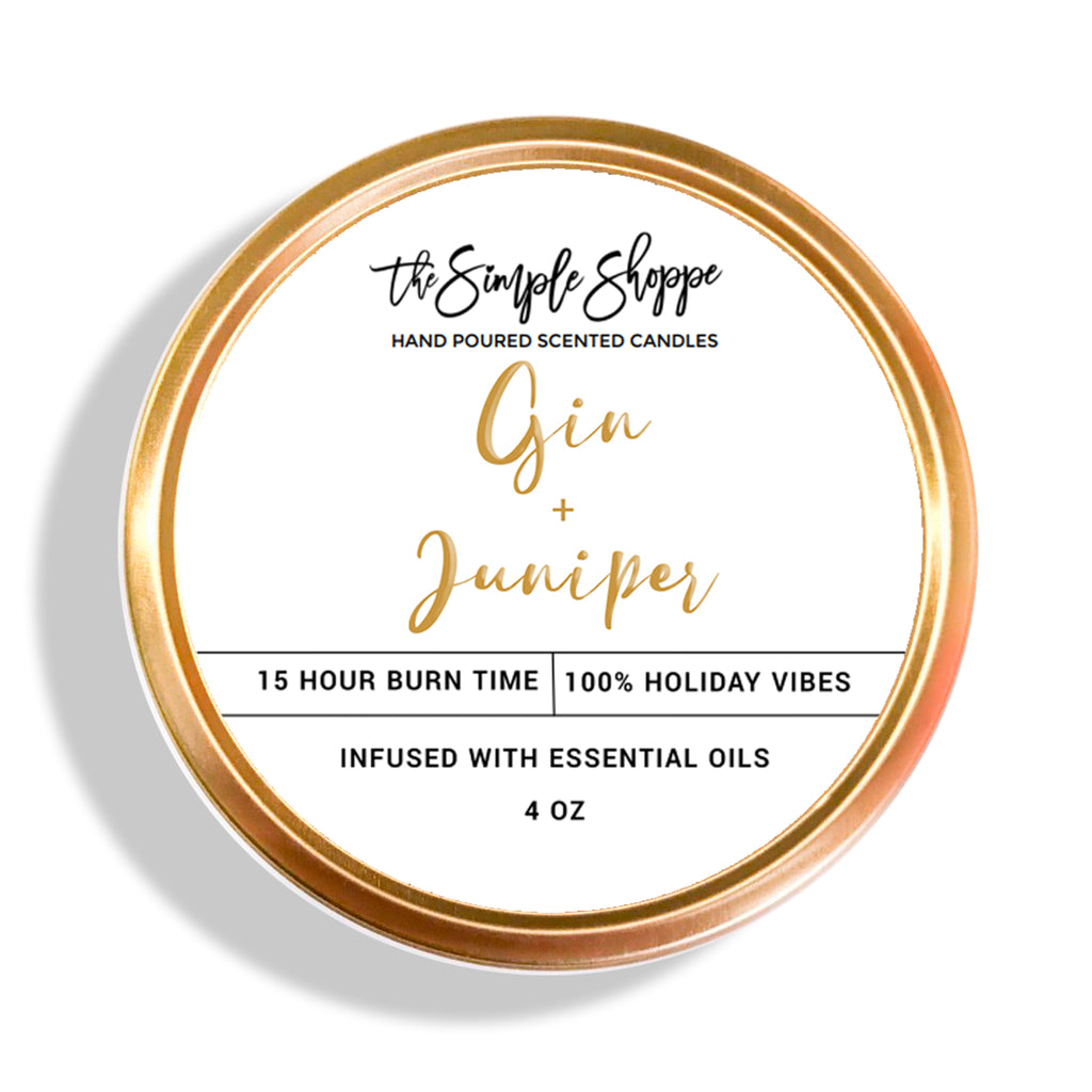 GIN + JUNIPER HOLIDAY SCENTED TRAVEL TIN