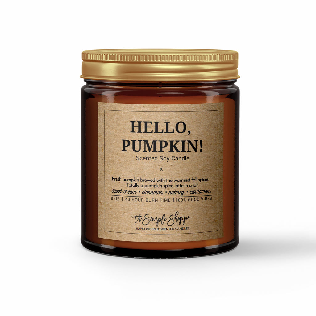 HELLO, PUMPKIN! FALL SCENTED CANDLE