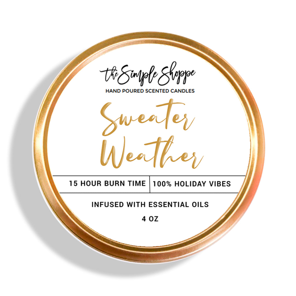 SWEATER WEATHER HOLIDAY SCENTED TRAVEL TIN