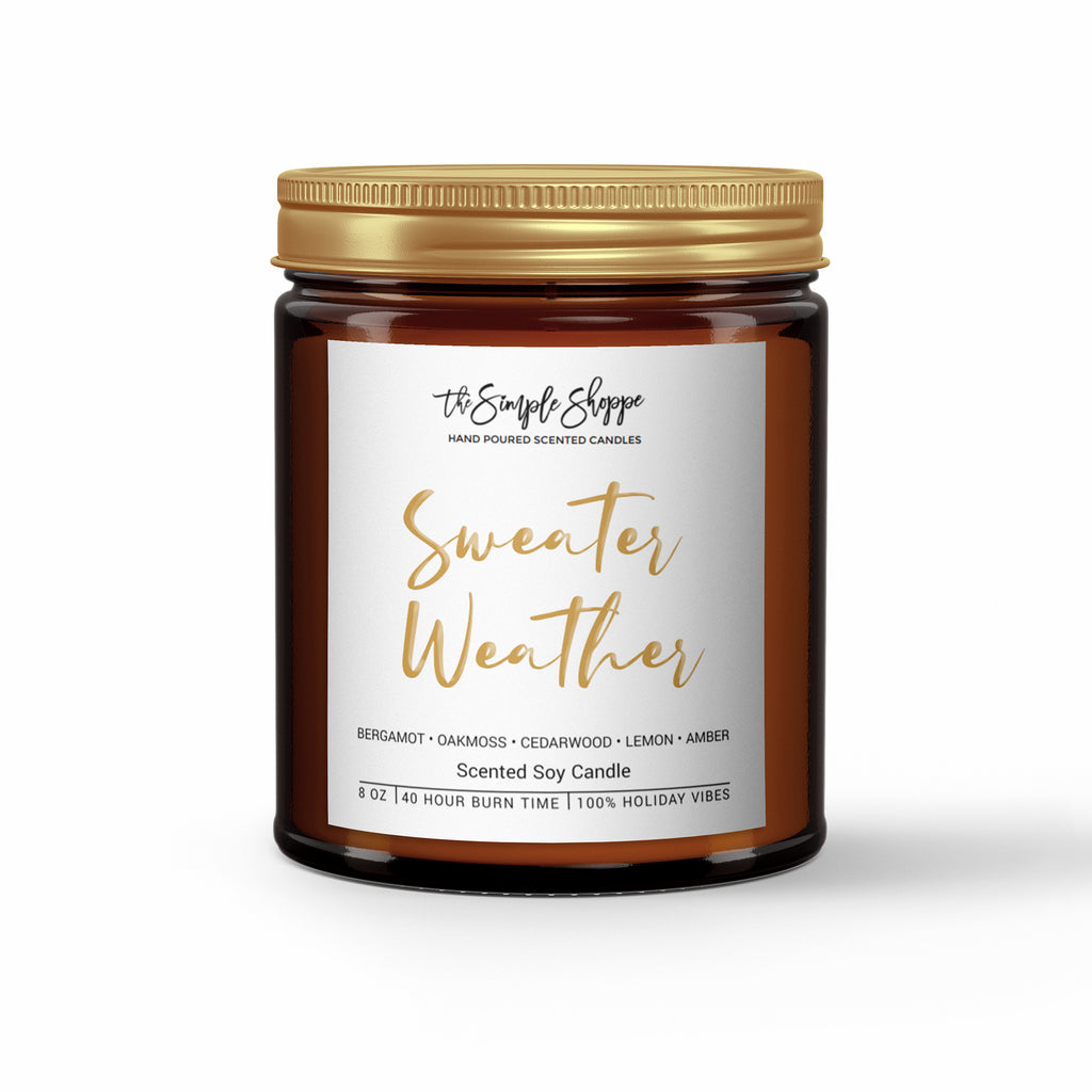 SWEATER WEATHER HOLIDAY SCENTED CANDLE