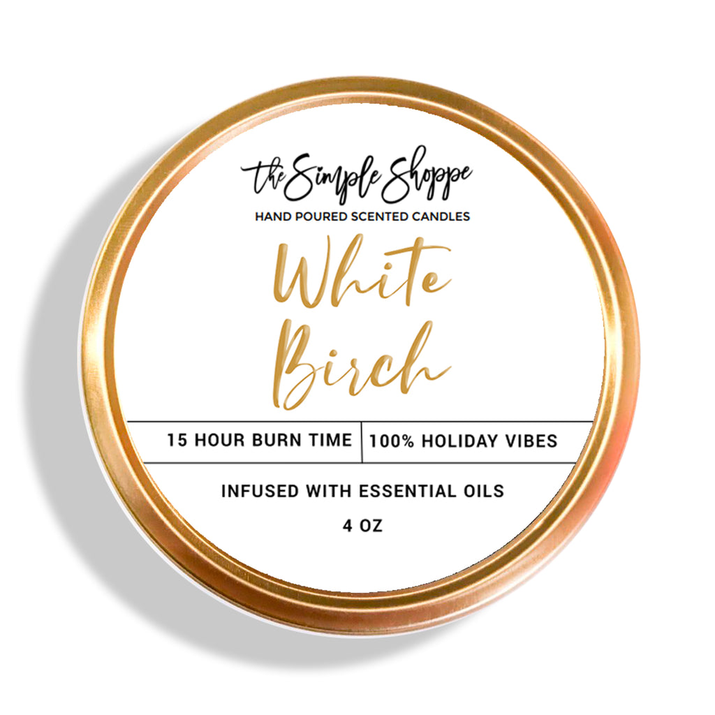 WHITE BIRCH HOLIDAY SCENTED TRAVEL TIN